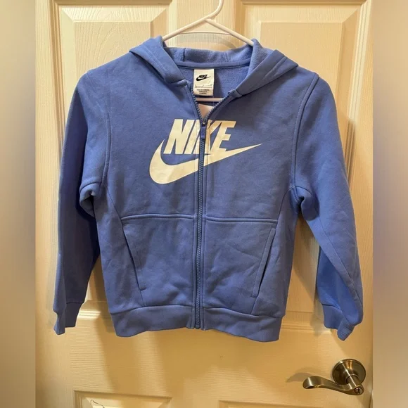 Nike Kids Sportswear Club Fleece Full Zip Hoodie size S - Picture 1 of 4